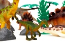 30 pcs dinosaur playset in 3.2L bucket