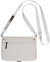 MAGEASY 2L Sacoche Utility Crossbody Bag + Strap Phone Lanyard 20mm-Cement Grey + Galaxy Gray