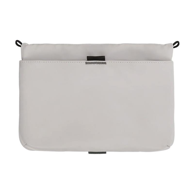 MAGEASY 2L Sacoche Utility Crossbody Bag + Strap Phone Lanyard 20mm-Cement Grey + Galaxy Gray