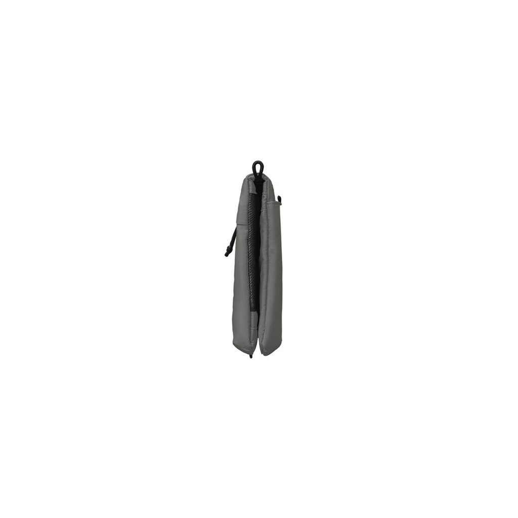 MAGEASY 2L Sacoche Utility Crossbody Bag + Strap Phone Lanyard 20mm-Graphite Black + Concrete Gray