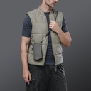 MAGEASY Phone Sacoche Utility Crossbody Bag + Strap Phone Lanyard 8.3mm- Graphite Black + Concrete Gray 