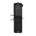 MAGEASY Phone Sacoche Utility Crossbody Bag (Cordura) + Strap Phone Lanyard 8.3mm-Graphite Black (Cordura) + Black 