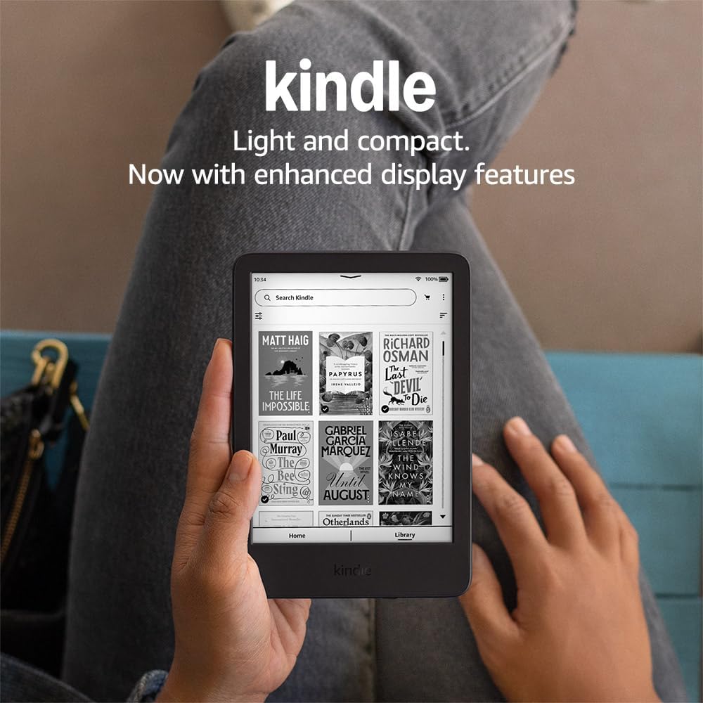 Amazon Kindle Touch (11th Gen) 16 GB eReader - Black