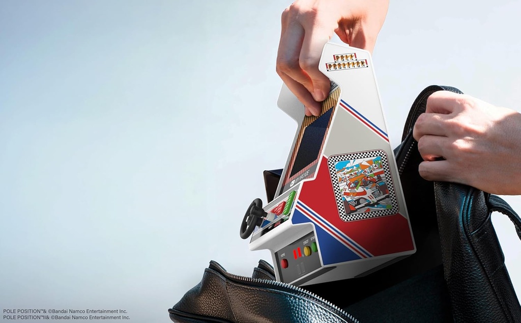 MY ARCADE RACING PLAYER POLE POSITION PORTABLE RETRO ARCADE