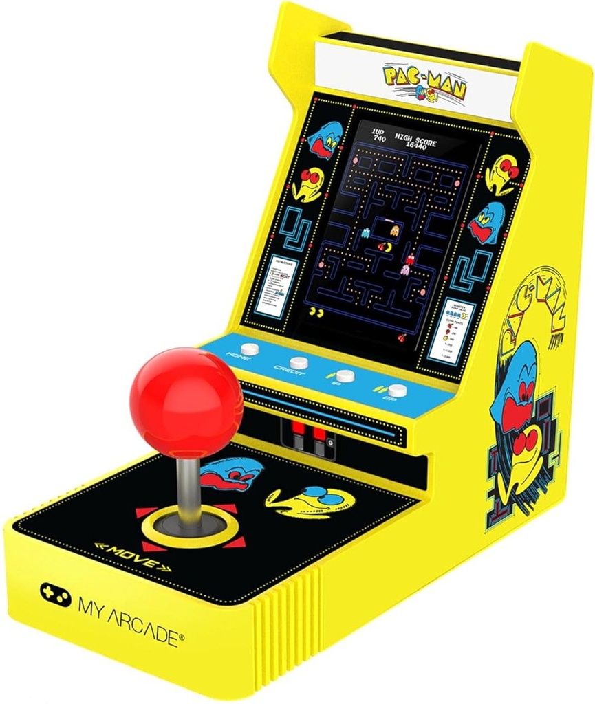 MY ARCADE JOYSTICK PLAYER PAC-MAN PORTABLE RETRO ARCADE