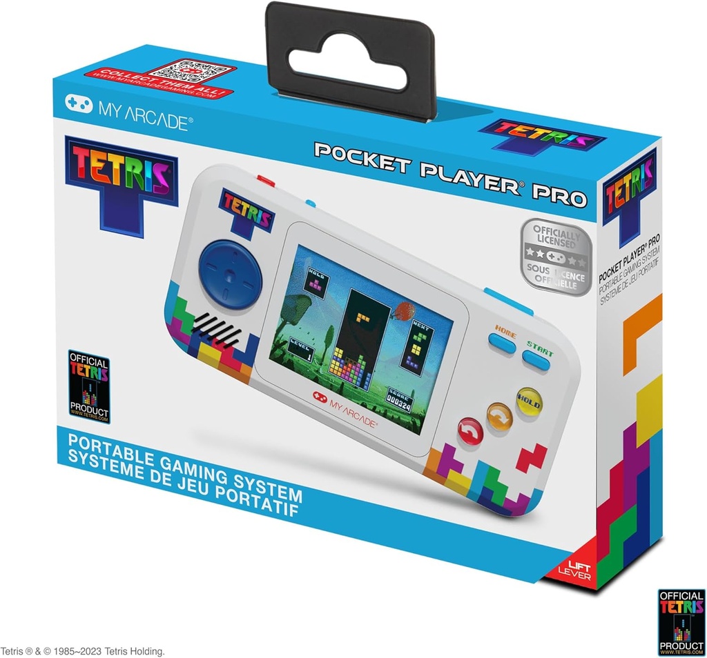 My Arcade Pocket Player Pro Tetris Portable Gaming System