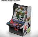 6.75" COLLECTIBLE RETRO BAD DUDES MICRO PLAYER - GRAY & BLACK