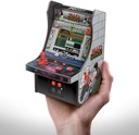 6.75" COLLECTIBLE RETRO BAD DUDES MICRO PLAYER - GRAY & BLACK