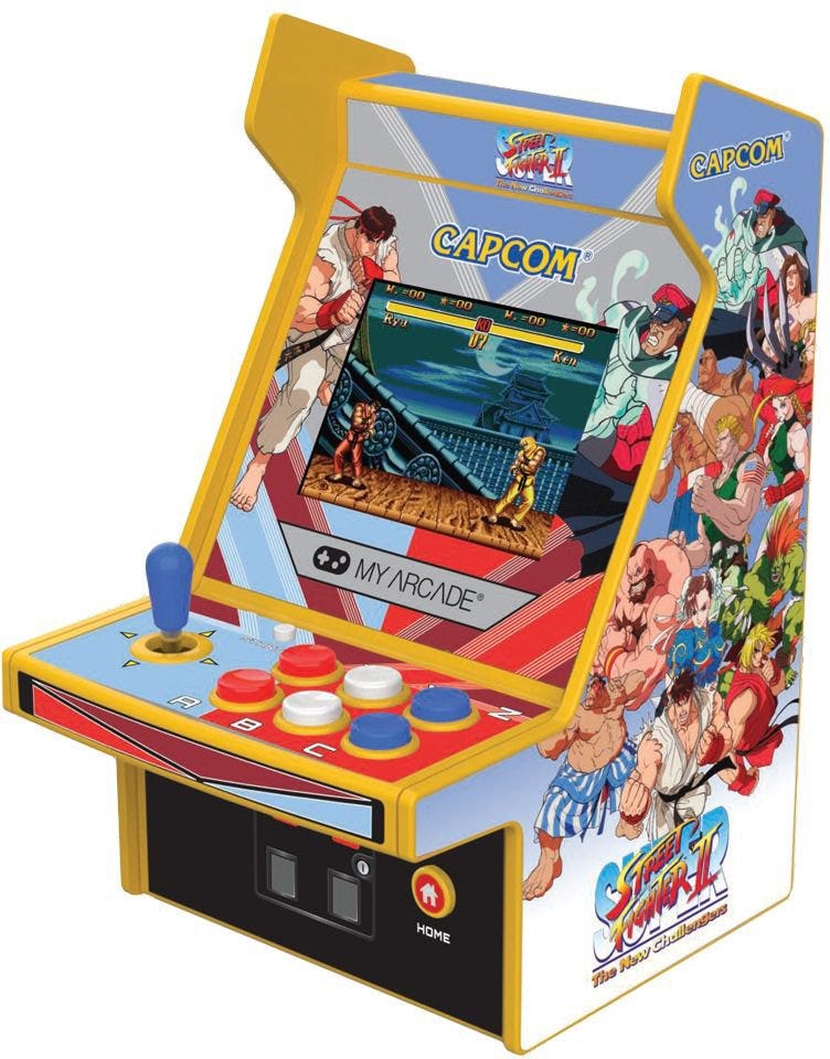MY ARCADE MICRO PLAY ARCADE YER SUPER STREET FIGHTER II PORT