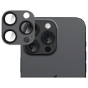Smartix Premium Aluminium Camera Glass for Iphone 16/16 Plus Black 