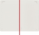 Moleskine Classic 12Month Daily Planner Large (5" x 8.25") Soft Cover Scarlet Red