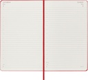 Moleskine Classic 12Month Daily Planner Large (5" x 8.25") Hard Cover Scarlet Red