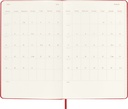 Moleskine Classic 12Month Daily Planner Large (5" x 8.25") Hard Cover Scarlet Red