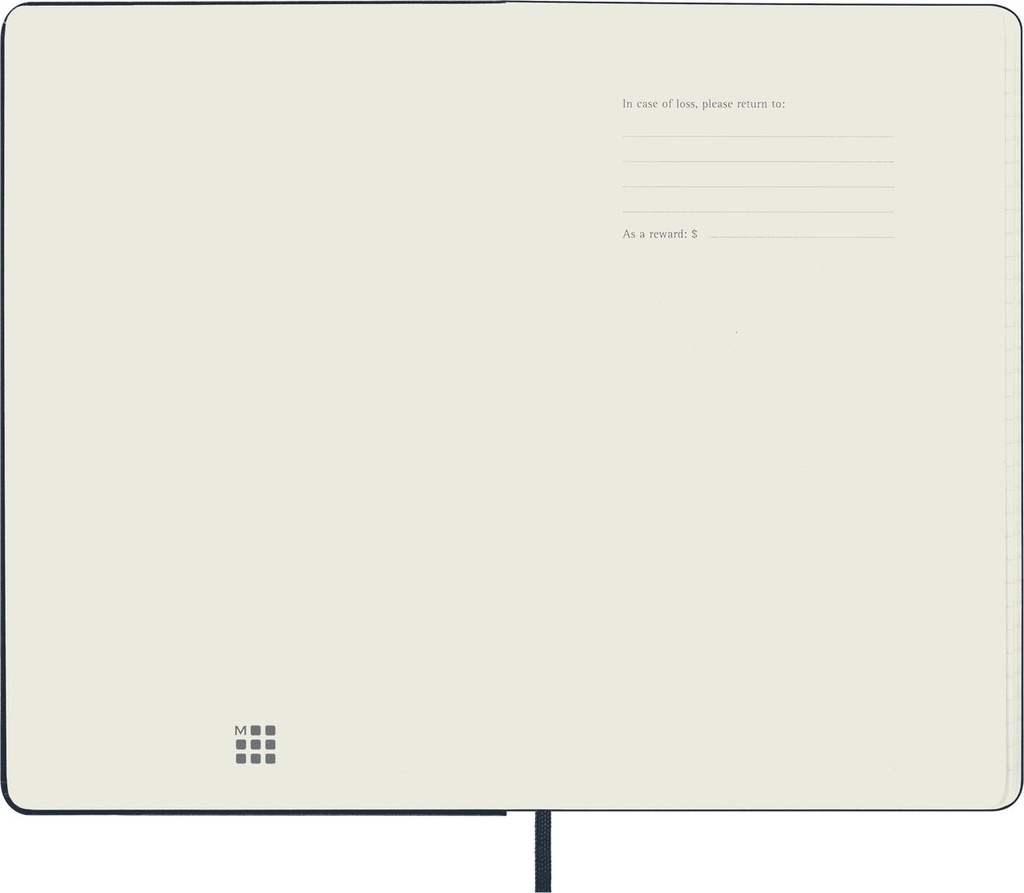 Moleskine Classic 12Month Daily Planner Large (5" x 8.25") Hard Cover Black