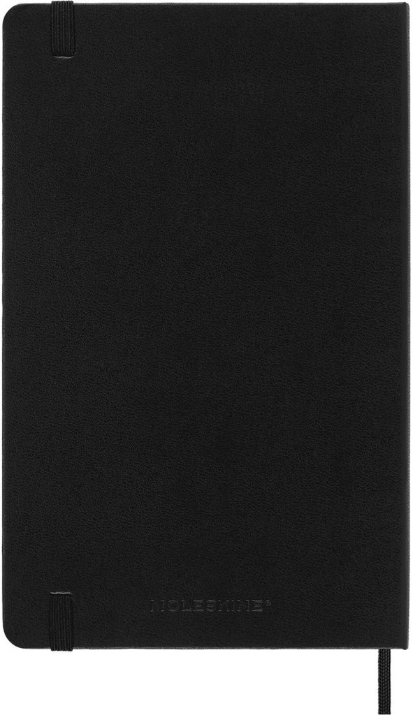 Moleskine Classic 12Month Daily Planner Large (5" x 8.25") Hard Cover Black