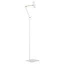 Powerology Multi-Joint Floor Stand Metal Base With Phone & Stand White