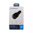 Powerology Dual Port Car Charger Black