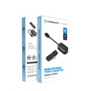 Powerology Wireless HDMI Type-C Adapter Audio & Video Black