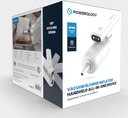 Powerology Vacuum Blower Inflator Handheld All-In-One Device White