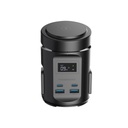 Powerology Magsafe Power Hub USB-C Power Delivery And USB-A QC 3.0 Black