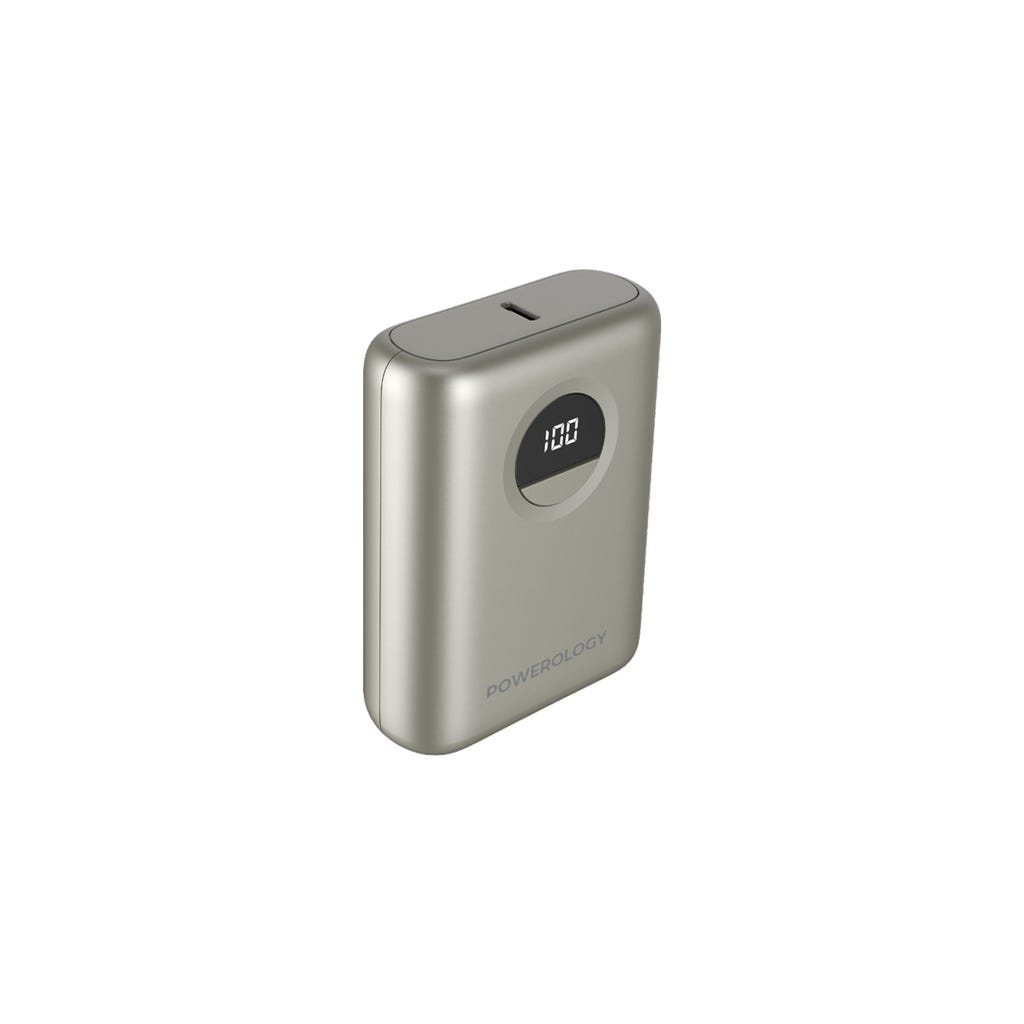 Powerology 10000mAh Ultra-Compact Power Bank