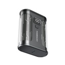 Powerology 10000mAh Crystalline Series Power Bank Black