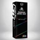 GamerTek Midnight Black RGB Desk Mat