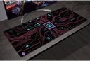GamerTek Circuit Hot Pink Desk Mat