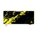 GamerTek GT-Elevate X Gaming Desk - Yellow & Black