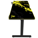 GamerTek GT-Elevate X Gaming Desk - Yellow & Black