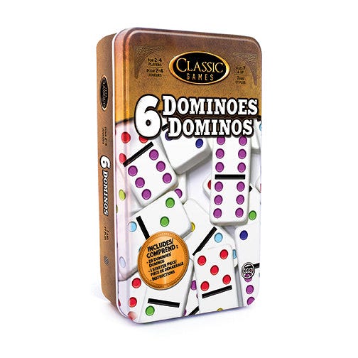 TCG 6 DOMINOES IN TIN