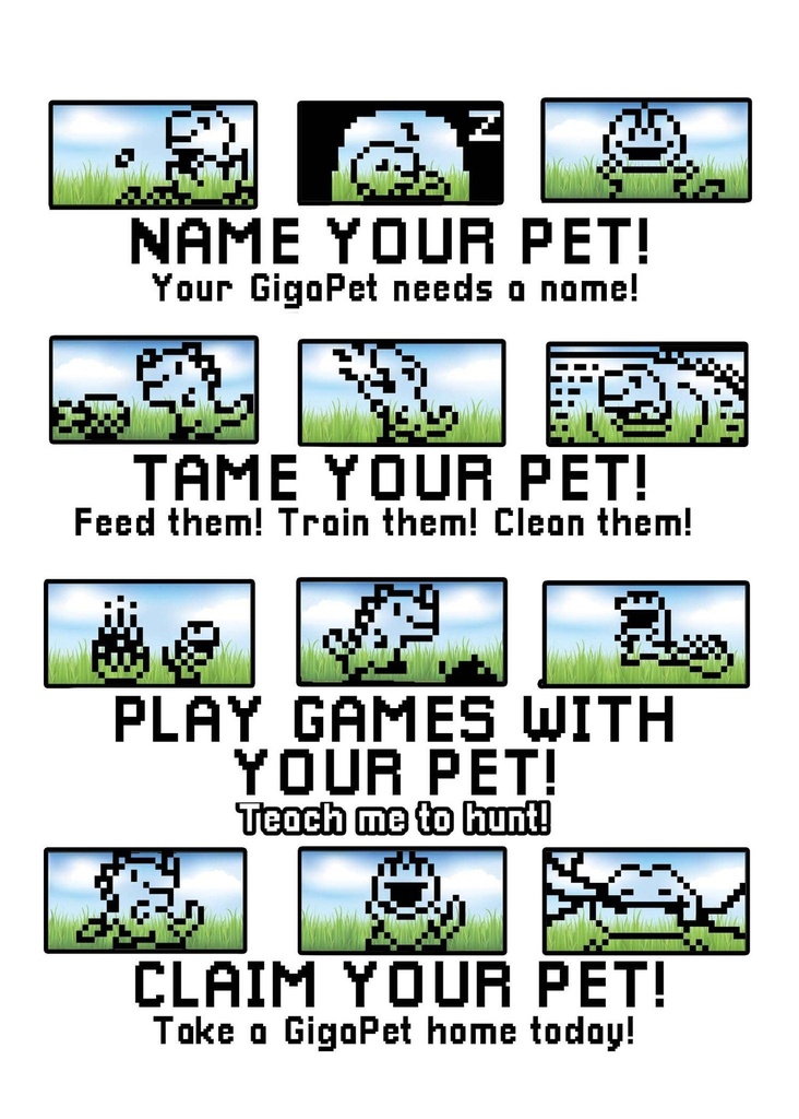 GIGA PETS TECH T-REX               