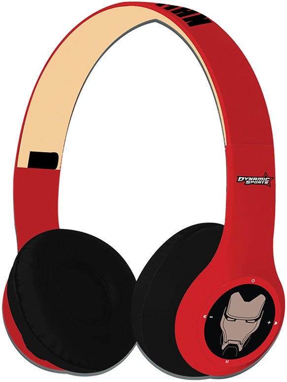 DISNEY IRONMAN HEADPHONES