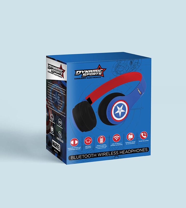 DISNEY CAPTAIN AMERICA HEADPHONES