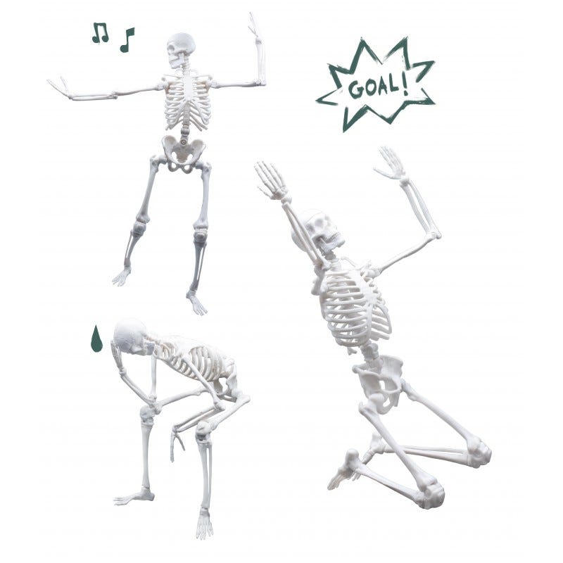 BUKI SKELETON 45 CM