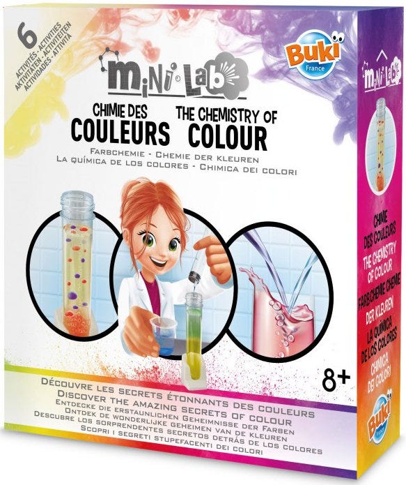 BUKI MINI LAB THE CHEMISTRY OF COLOUR