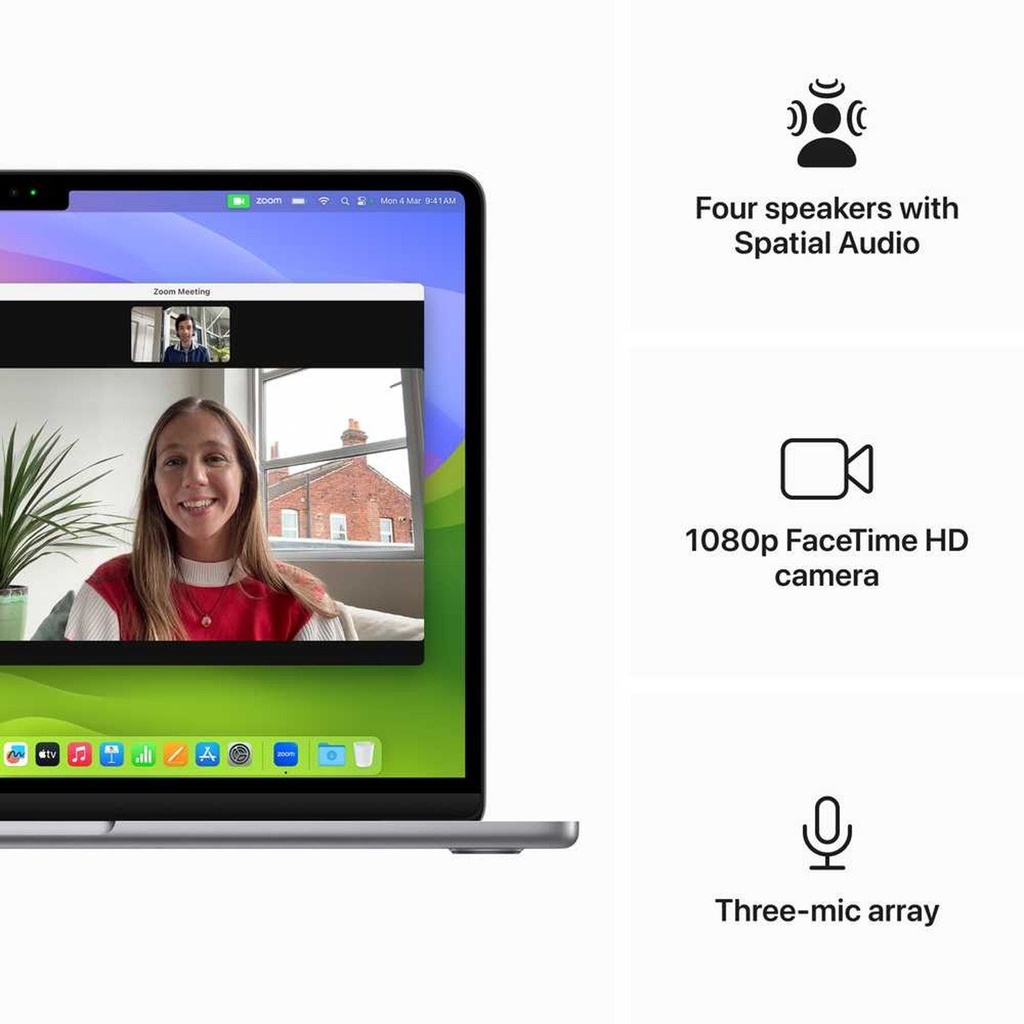 Apple 13-inch MacBook Air M3 chip with 8-core CPU and 10-core GPU, 24GB, 512GB SSD Space Grey