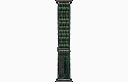 Apple Watch Ultra 2 GPS + Cellular 49mm Black Titanium Case with Dark Green Alpine Loop - Medium