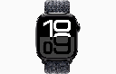 Apple Watch Series 10 GPS 42mm Jet Black Aluminium Case with Ink Sport Loop