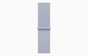 Apple Watch SE GPS 40mm Silver Aluminium Case with Blue Cloud Sport Loop