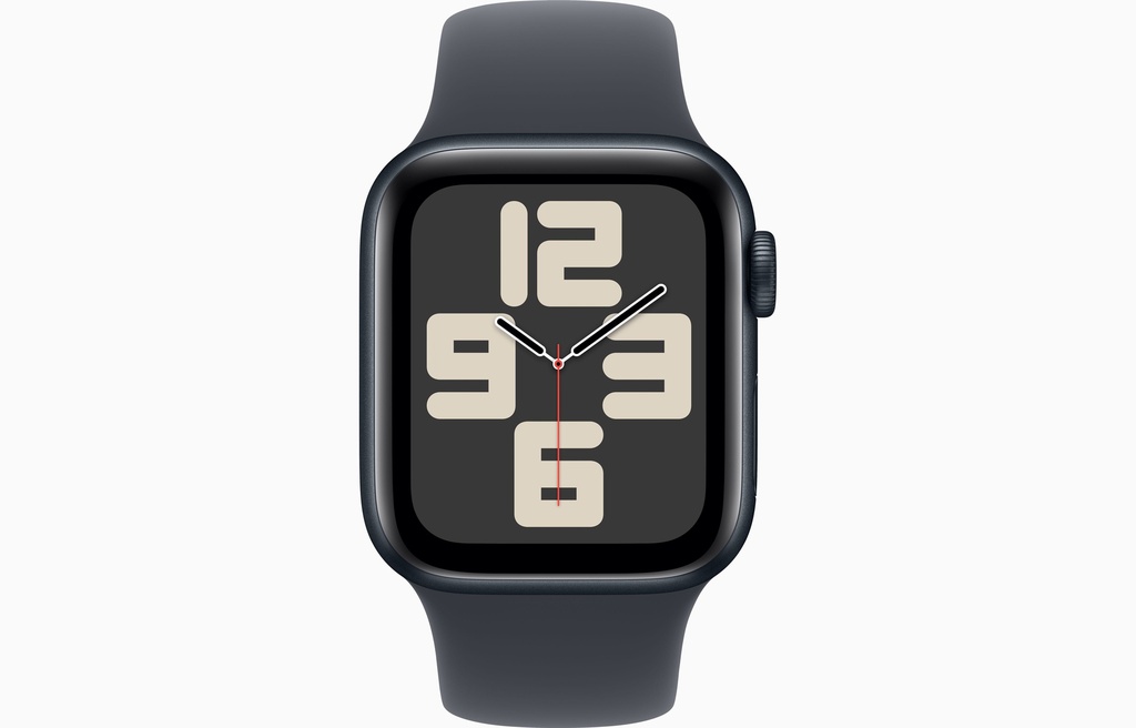 Apple Watch SE GPS 40mm Midnight Aluminium Case with Midnight Sport Band - S/M
