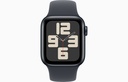 Apple Watch SE GPS 40mm Midnight Aluminium Case with Midnight Sport Band - S/M