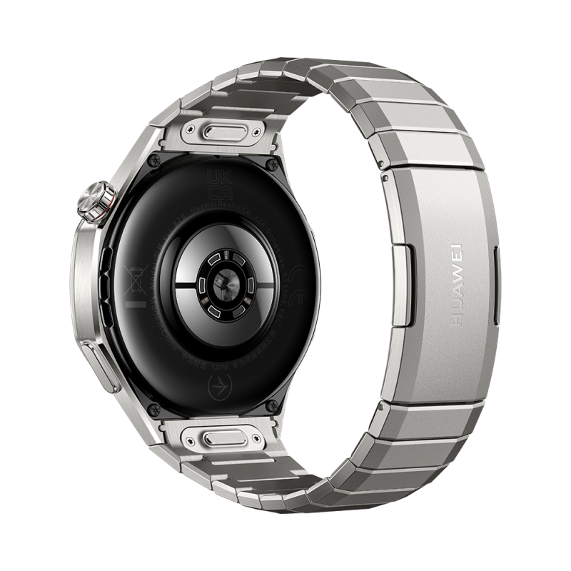 HUAWEI WATCH GT 5 PRO 46MM TITANIUM â€“ TITANIUM FLUOROELASTOMER STRAP