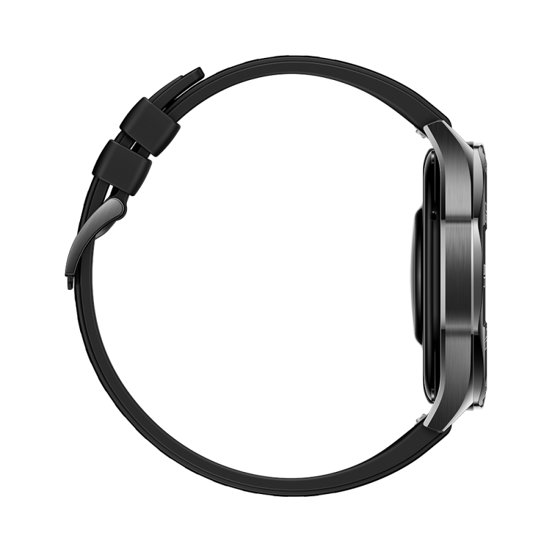 HUAWEI WATCH GT 5 46MM BLACK â€“ BLACK FLUOROELASTOMER STRAP
