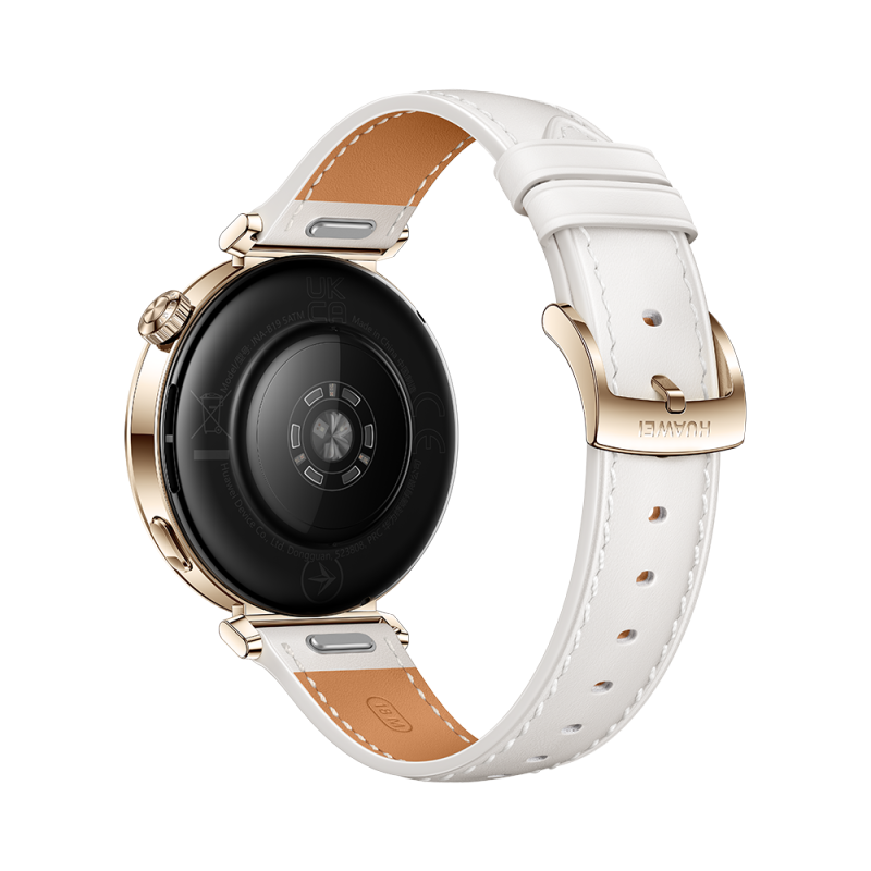 HUAWEI WATCH GT 5 41MM WHITE â€“ WHITE COMPOSITE LEATHER STRAP