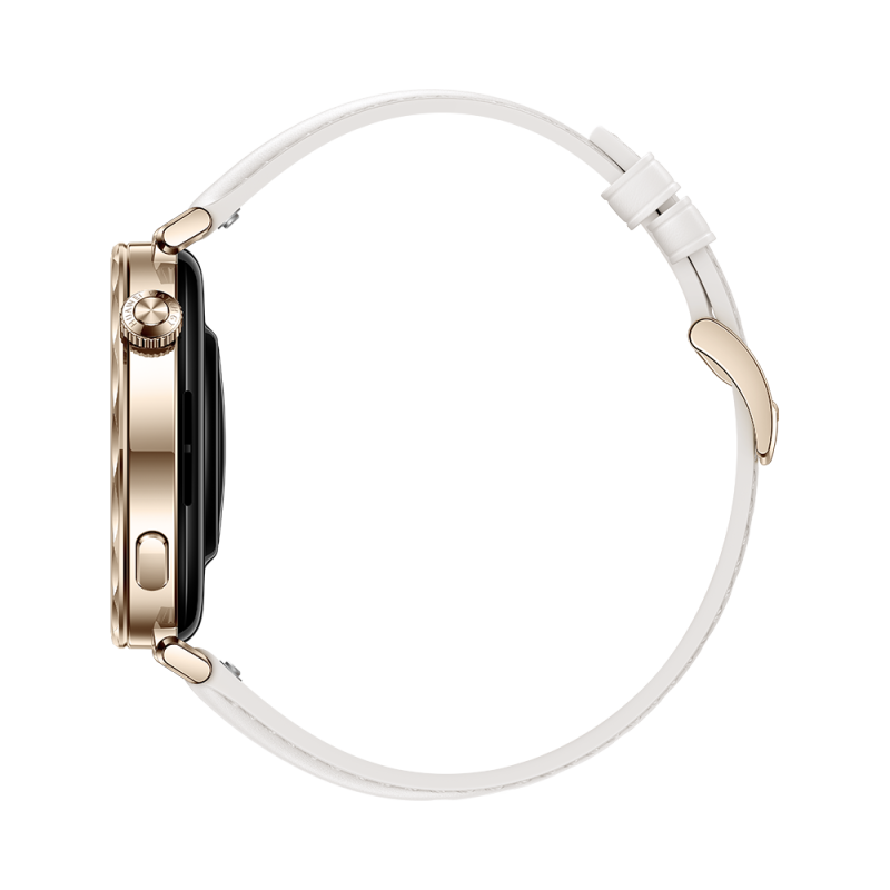 HUAWEI WATCH GT 5 41MM WHITE â€“ WHITE COMPOSITE LEATHER STRAP