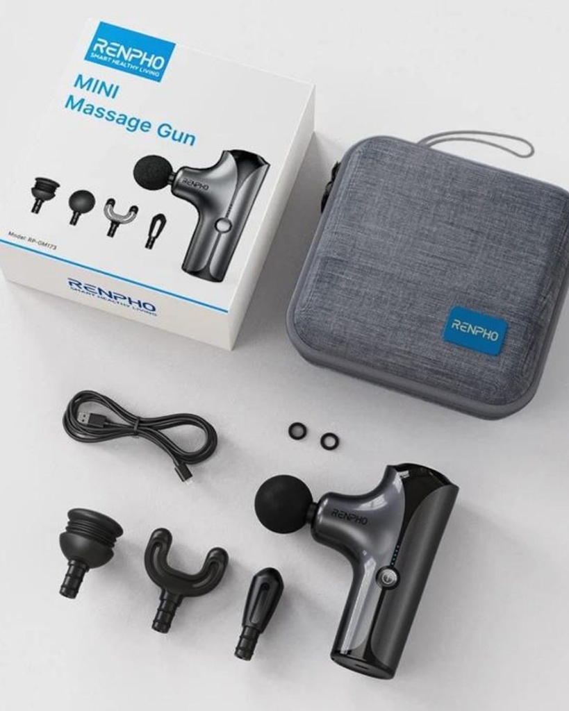 RENPHO MINI MASSAGE GUN BLACK [RPGM173BK]