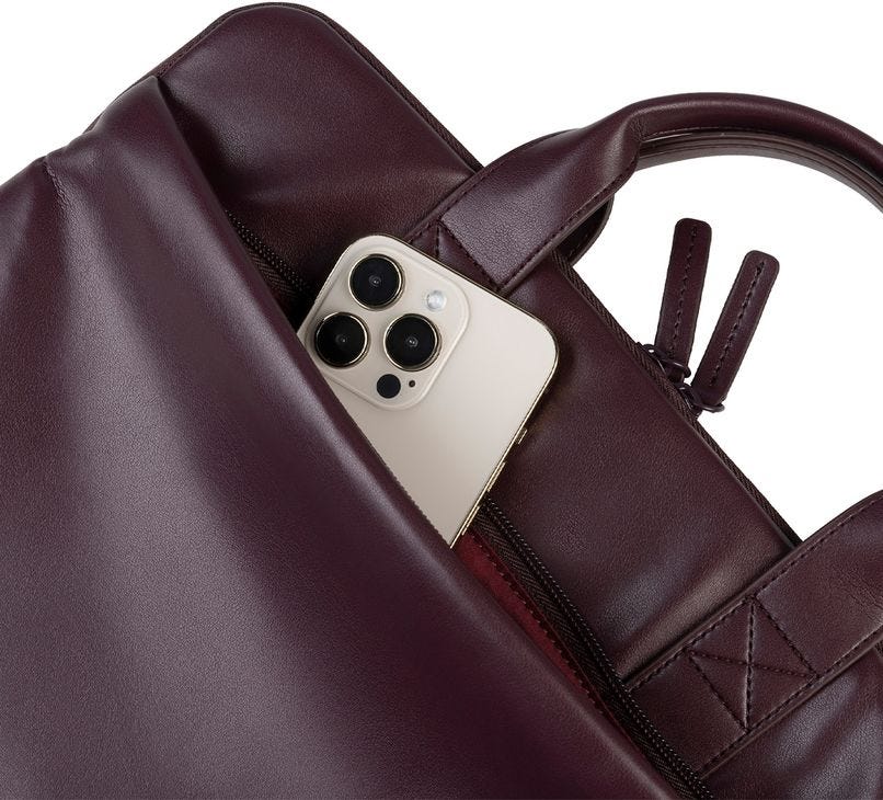 Tucano ISOTTA Slim bag Laptop 14â€, MacBook Air 15" Dark Purple