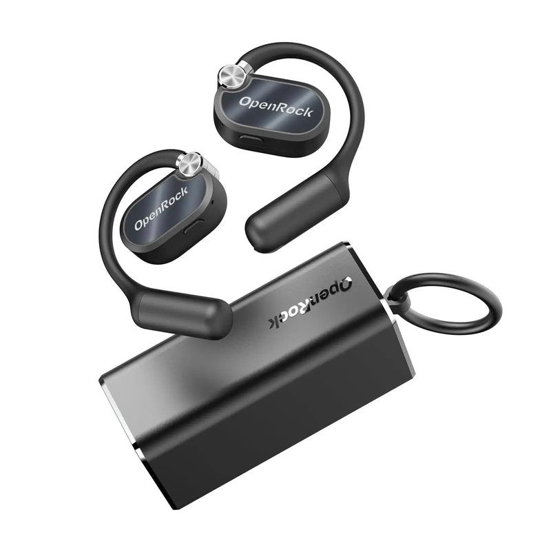 OpenRock X Open-Ear Air Conduction Sport Earbuds Black