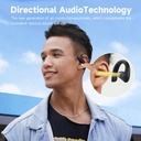 OpenRock S Open-Ear Air Conduction Sport Earbuds Sand